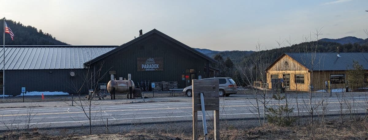 Paradox Brewery in Paradox NY.