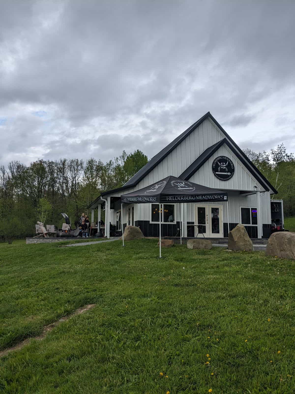 Helderberg Meadworks building and entrance.